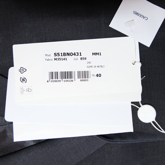 BNWT AW24 MAISON MARGIELA WOOL AND MOHAIR LOOSE JACKET 40 - Picture 9 of 12